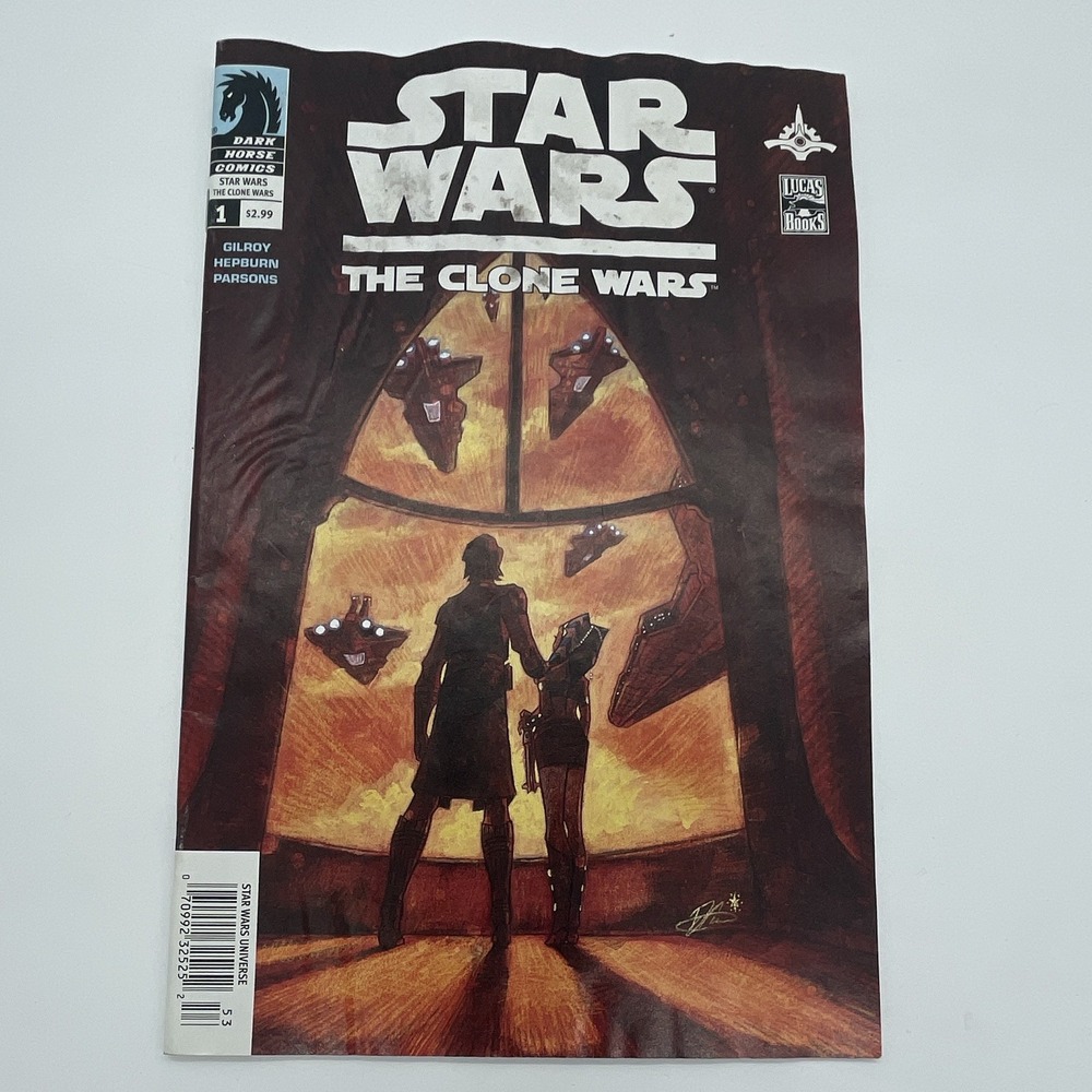 Star Wars: The Clone Wars #1 – Newsstand Edition – Dark Horse Comics (2008)
